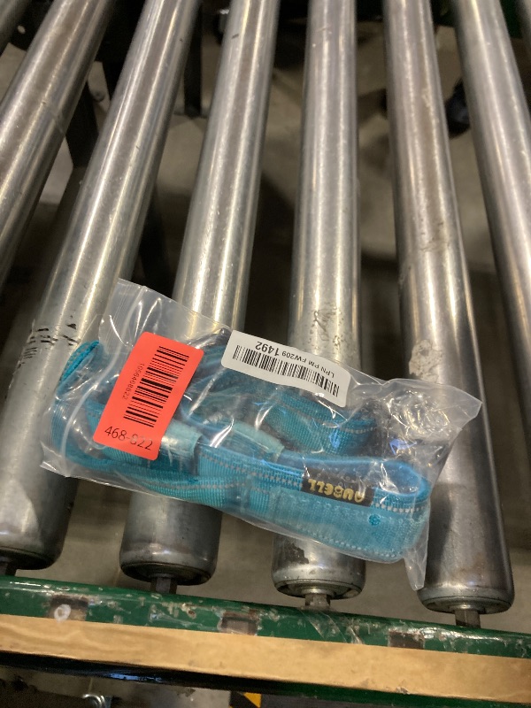 Photo 1 of AUBELL Reflective Tactical Dog Collar,Adjustable Military Heavy Duty K9 Collars with Handle and Quick Release Metal Buckle Great for Large Dogs, with Airtag Case and 2 Patches (Blue,L)