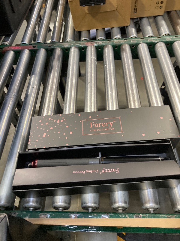 Photo 1 of FARERY Long Barrel Curling Iron 1 1/4 inch, 1.25 Inch Curling Iron for Long Hair, Infused Argan Oil & Keratin, Lasting Styling, 11 Adjustable Temp, Include Clips & Silicone Pad