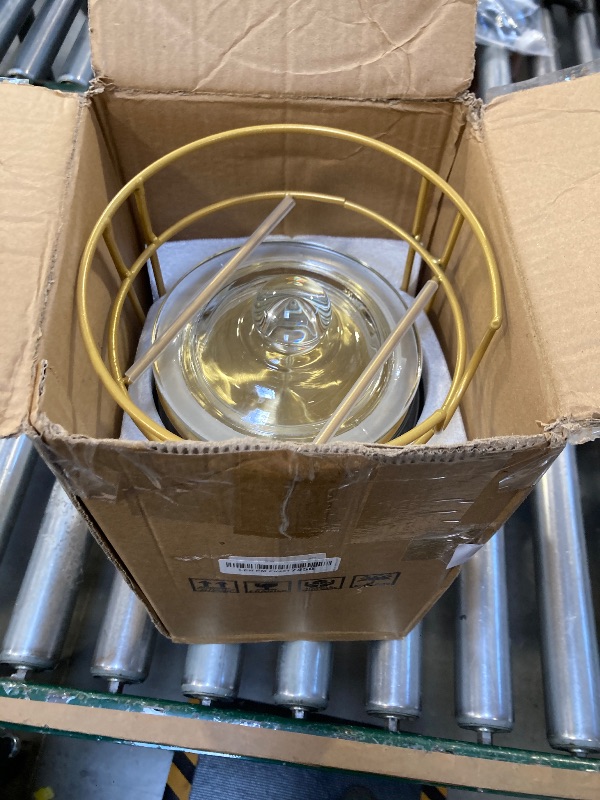 Photo 1 of 1 Pack1 Gallon Glass Drink Dispensers For Parties.Beverage Dispenser,Glass Drink Dispenser With Stand