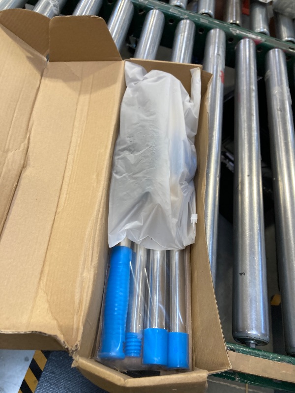 View 2 of *********HEAVILY USED*************
YONILL Stainless Steel Deck Scrub Brush with Long Handle - 60" Heavy Duty Floor Scrubber Brush with Pole, Moss Remover Wire Cleaning Brushes for Rough Surface, Concrete Floor, Patio, Garden, Garage