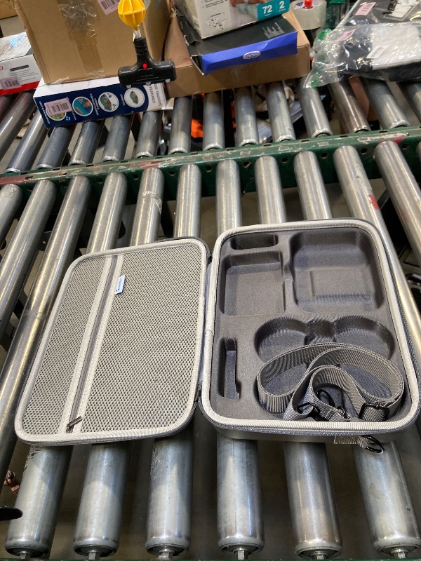 Photo 1 of Skyreat Mini 4K/2 SE Drone Case, Portable Leather PU Case with Shoulder Strap, Handle and Propeller Holders