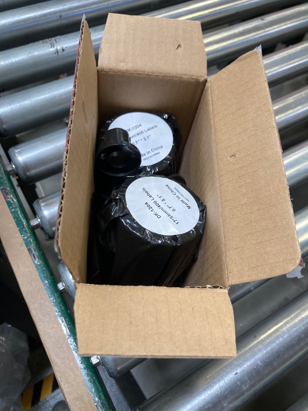 Photo 1 of COLORWING Labels Compatible for Brother DK-1204 (0.66" x 2.1"), Multipurpose Return Address Die-Cut Label Roll, Use with QL 700 810w 820nwb Printers (10 Rolls + 2 Frame)