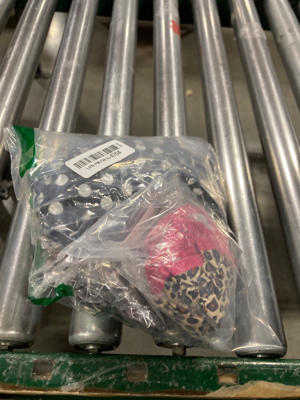 Photo 1 of TCOTBE 4 Pieces Shower Cap for Women, Elastic and Reusable, Environmental Protection Hair Bath Caps, Double Waterproof Layers Bathing Hat