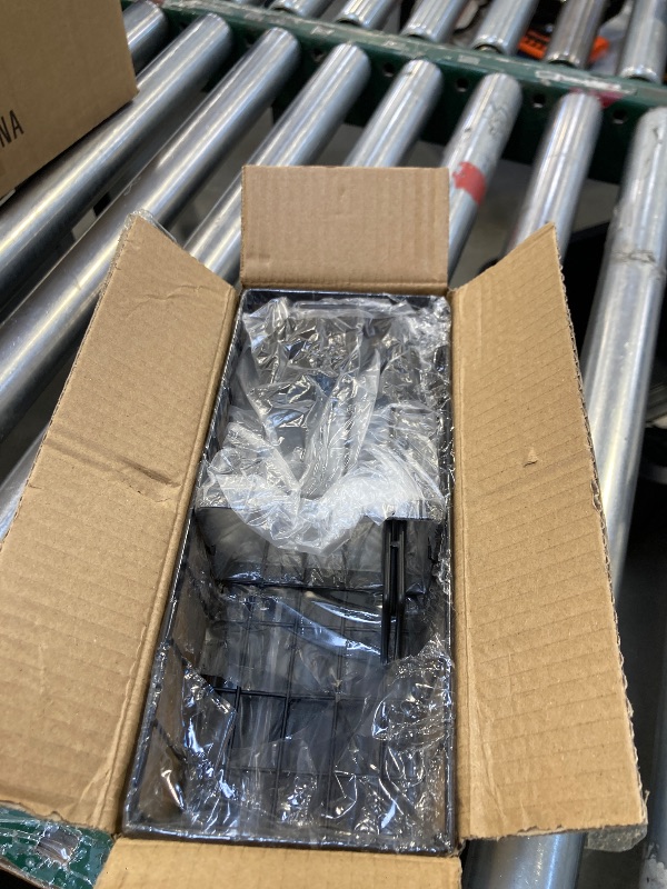 Photo 1 of FADTOP Kitchen Sponge Holder with Brush Holder Sink Caddy Organizer for Sink Kitchen Countertop Organizers and Storage Essentials Black