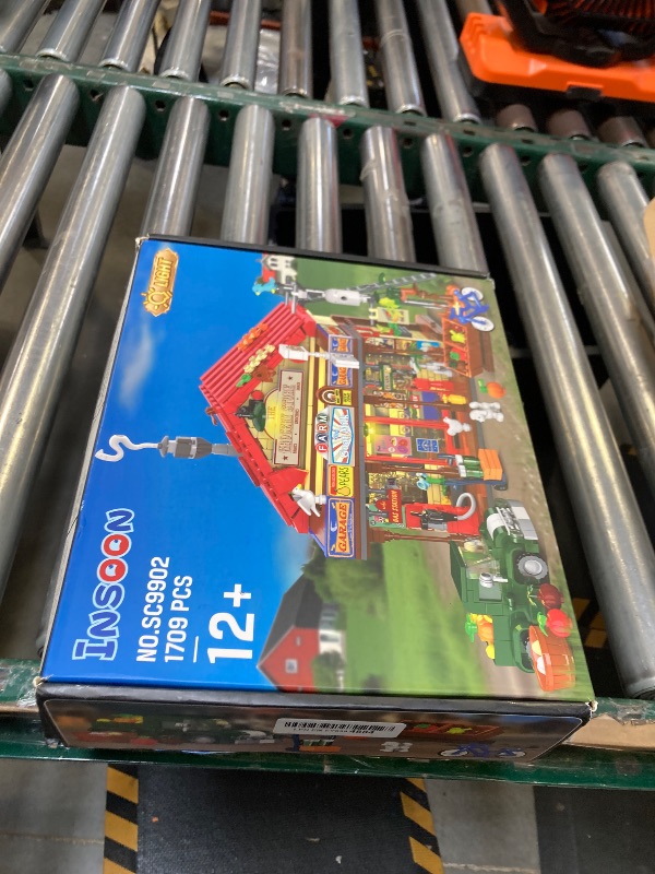 Photo 1 of INSOON Country General Store Building Set for Adults with Lights, 1709 PCS Vintage Shop House Construction Building Block Kit, Home Decor Cabin Architecture Model for Women Men Teens Boys Girls 12+