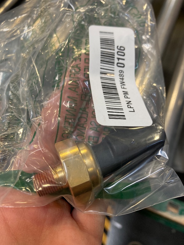 Photo 1 of Engine Oil Pressure Sensor Switch, Oil Sending Unit, Engine Oil Pressure Sensor Sender Switch Compatible with Dodge, Jeep, Chrysler, Ram, Replace 5149064AA, 5149062AA, 56028807AB