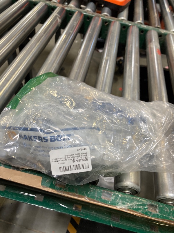 Photo 1 of 3/8" x 3-1/2" (50 Pack) Galvanized Carriage Bolt Kit, Grade 307A, Hot Dip Galvanized for Exterior Use by Makers Bolt