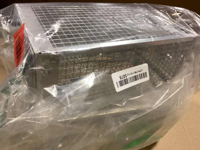 Photo 1 of 2 Packs Humane Rat Trap Outdoor, Wanqueen Humane Mouse Traps Indoor for Home, Small Rodent Chipmunk Trap and Other Live Animal Cage Catch and Release