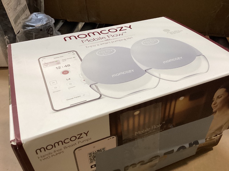 Photo 1 of Momcozy M9 Wearable Pump: App-Controlled, Ultra-Quiet & Discreet Hands-Free Pumping