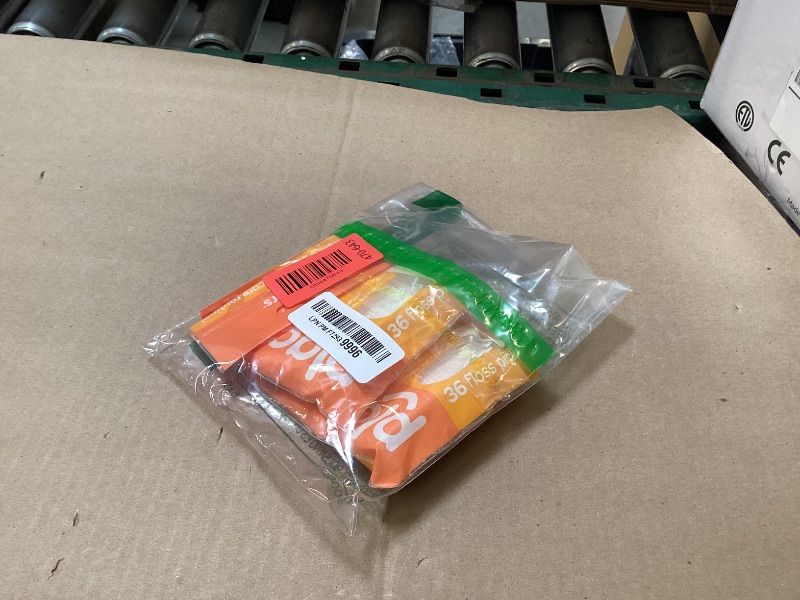 Photo 1 of 2pack only.  Plackers Orthopick Floss Picks, Unflavored, Designed for Braces, Fold-Out FlipPick, Tuffloss, Easy Storage with Sure-Zip Seal, 