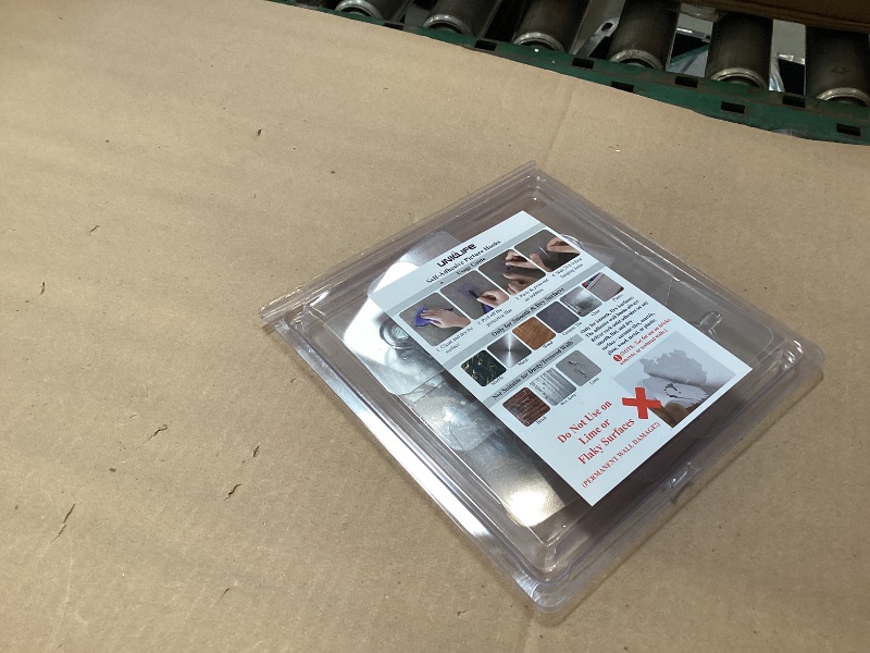 Photo 1 of Uniclife 20 Pcs Adhesive Picture Hooks 20 lbs Max 2.2”Load No Drill Screw Stickers Heavy Duty Picture Hangers Without Nails No Nail Wall Hooks for Hanging Frame Hanger Sticky Hook for Bathroom Kitchen