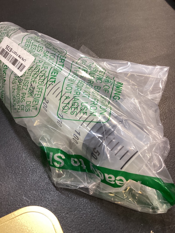 Photo 1 of 300mL Syringe for Liquid - Large Plastic Syringe with Tip Adapter for Scientific Labs, Oil Transfer, Plant Watering & Refilling