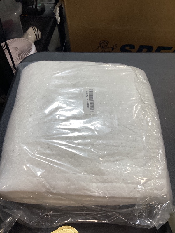 Photo 1 of 2 PCS 24" x12" x1" (Thick) Ceramic Fiber Blanket Fireproof Insulation Baffle Rated to 2400F, High-Temperature Resistance for Stoves, Kilns, Forges