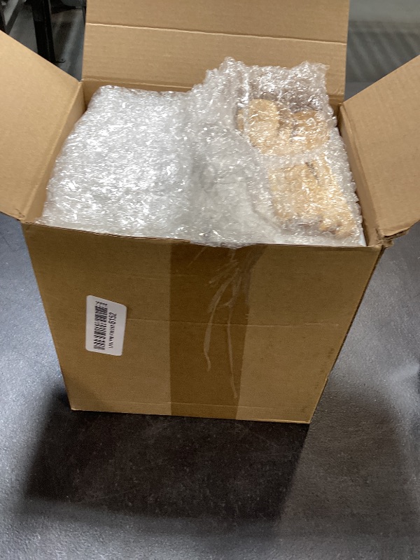 Photo 1 of **INCOMPLETE** Tessco for you 4 Pack Sugar Jar Glass Container with Spoon Clear Glass Jars with Bamboo Lid and Spoon Scoop for Women Christmas Kitchen Gift Coffee Beans, Spice, Sugar, Nuts, Candy, Salts (17 oz)