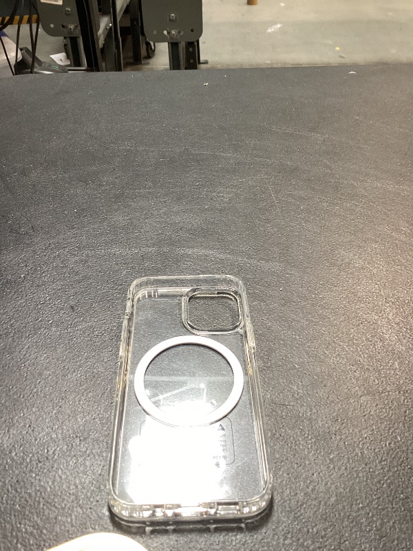 Photo 1 of FNTCASE for iPhone 13 Mini Case: iPhone 12 Mini Case Clear Magnetic Phone Cases Compatible with Magsafe Slim Anti Yellowing Military Grade Drop Rugged Protective Transparent Cell Cover (A-Clear)