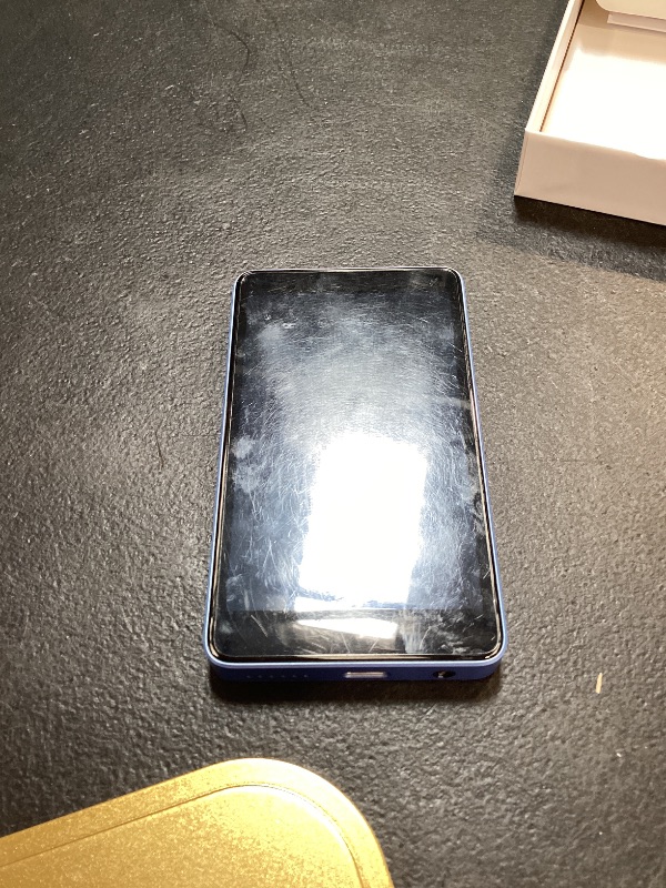 Photo 1 of AGPTEK 96GB MP3 Player with Bluetooth and WiFi, T08X 4'' Android 14 MP4 Music Player with Spotify, Audible, APP Store, Up to 1TB, Blue