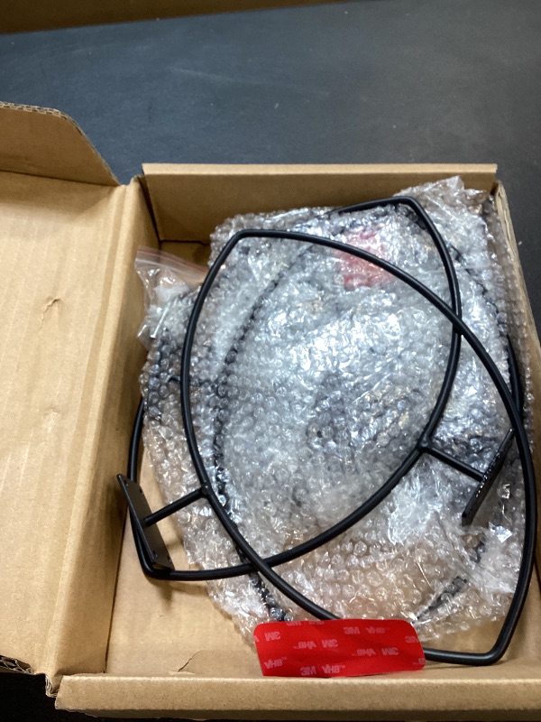 Photo 1 of Americanflat Football Display for Wall Set of 3 - Football Wall Mount and Sports Ball Organizer for Kids Room, Office, Bedroom, or Gym - Sports Ball Storage with Hardware - All-Star Collection - Black