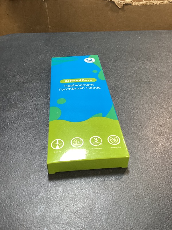 Photo 1 of AiNeedCare Sonicare Replacement Heads, Electric Toothbrush Replacement Heads Compatible with Philips Sonicare - 12 Pack (6 White+ 6 Black)