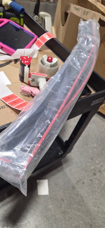 Photo 1 of 2015-2019 Tape-On Side Window Visor Deflectors Rain Guards for Subaru Outback Dark Tinted Protectors 2016 2017 2018