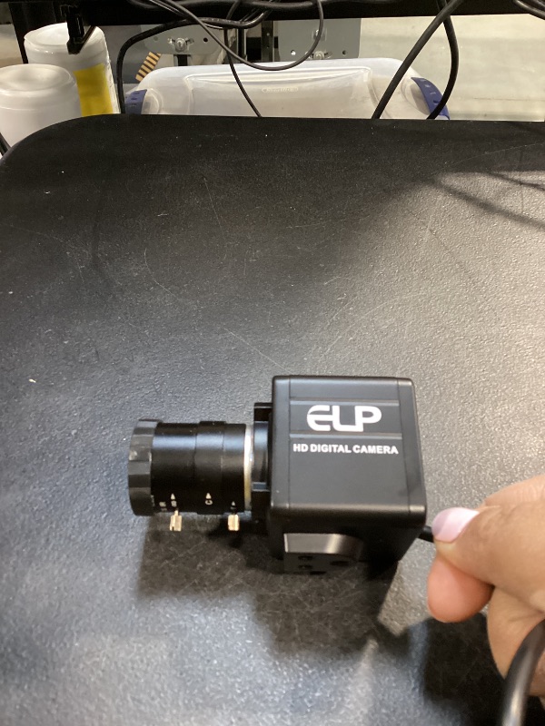 Photo 1 of IFWATER USB Camera 1080P High Speed 260fps 2.8-12mm 4X Optical Zoom Lens 2MP USB Webcam Manual Close up Zoom in and Out,UVC Computer Comference Golf Swing Camera for Raspberry Pi Windows Mac