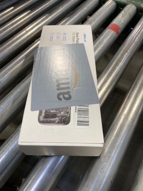 Photo 1 of JSAUX Transparent Back Plate Compatible with Steam Deck OLED/LCD, DIY Clear Replacement Back Shell Case Compatible with Steam Deck OLED/LCD - PC0106 Vents Version [Purple]