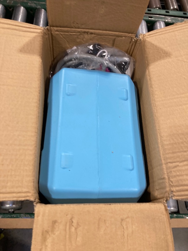 View 2 of * PARTS ONLY * Battery Powered Sprayer 1.35 Gallon, Upgraded Electric Garden Sprayer with 3 Nozzles & 4 Spray Modes, Rechargeable Handle, Retractable Wand and Adjustable Shoulder Strap for Weed Killer, Yard, BLUE