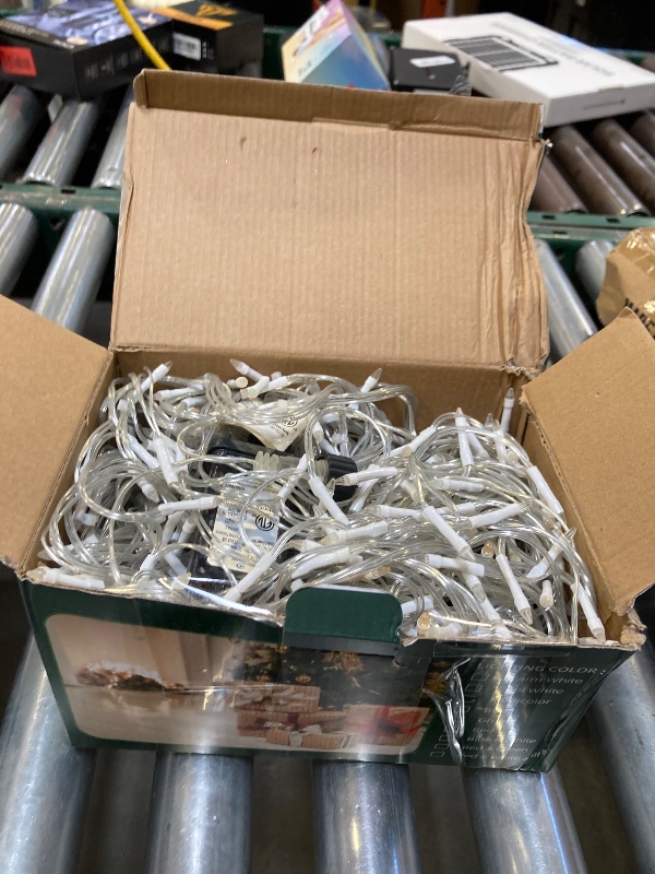 Photo 1 of 670 LED 66ft Christmas Lights with 148 Drops, 12 Lighting Modes Multicolor Christmas Decoration Twinkling Lights Dimmable, Timer Outdoor Waterproof Fairy Lights for Indoor Garden House Eaves Roof