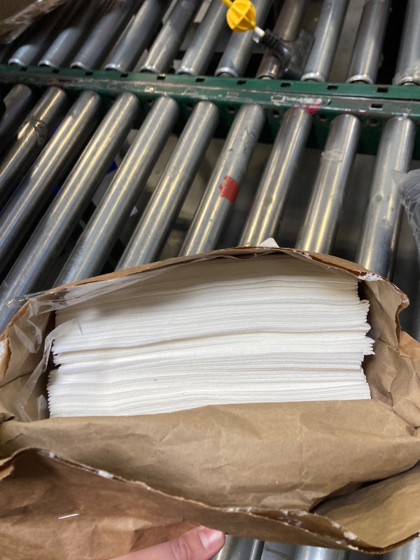 View 2 of 200-Pack Servietto Disposable Linen-Feel Guest Towels, 12" x 17" Cloth-Like Hand Bathroom Napkins - Made In USA, Soft and Absorbent Paper Napkin for Kitchen, Bathroom, Party, Wedding, Or Event