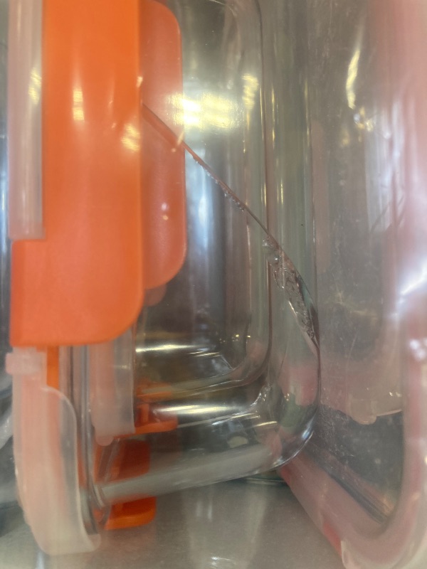 Photo 1 of UMEIED 10 Pack Glass Food Storage Containers with Lids Leakproof, Airtight Glass Meal Prep Containers For Lunch, On The Go, Leftover, Dishwasher Safe