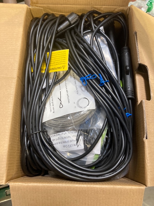 Photo 1 of XMCOSY+ Smart Outdoor String Lights, 98Ft Patio Lights Waterproof, App Control, Compatible with Alexa, RGBCWIC Color Changing LED String Light for Outside