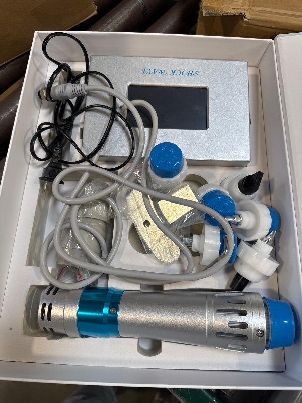 Photo 1 of shefmonbeauty Portable Extracorporeal Shock Wave Machine, Touch Screen Massage for Therapy Pain Relief