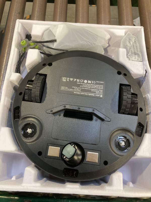 Photo 1 of Lefant Robot Vacuum, Slim Quiet, 3 Adjustable Strong Suction Levels, Robot Vacuum Cleaner Ideal for Pet Hair Hard Floor and Daily Cleaning, WiFi/App/Alexa/iWatch Control, M210 Pro, Gray