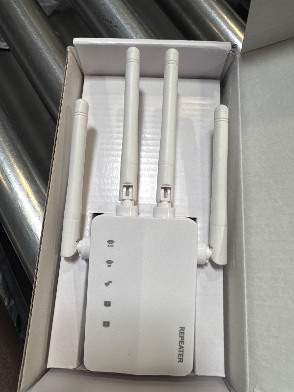 Photo 1 of 2026 WiFi Extender Signal Booster for Home, 10X Faster New Wireless Long Range Amplifier, Covers up to 15,000 sq.ft, WiFi Booster Dual Band,WiFi Repeater with Ethernet Port & EasyMesh, Easy Setup