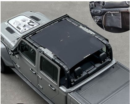 Photo 1 of Pigenius Windshield Sun Shade for Jeep Wrangler JL 2018-2026, Gladiator 2020-2026 Front Window Sunshade - AstraGuard