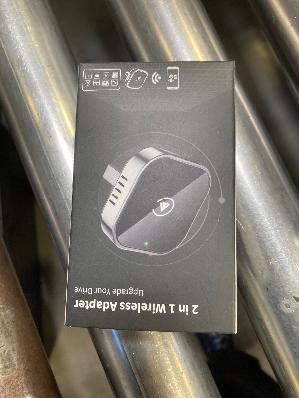 Photo 1 of Teeran 2 in 1 Wireless CarPlay and Android Auto Adapter, Easy Setup Plug and Play, Fast Seamless Use Supports 1000+ Car's with Built-in Wired Car Play/Android Auto Car Adapter Valentine's Day Gift