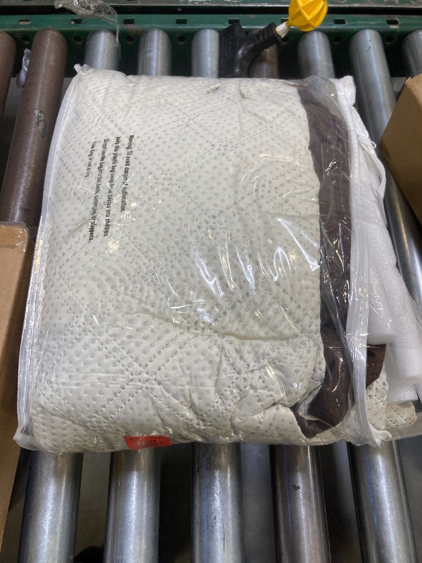 Photo 1 of Ruaozz Waterproof Recliner Sofa Covers, Couch Covers for Reclining Couches 1-Piece Reclining Couch Cover Washable Furniture Protector with Elastic Straps Pocket for Kids Pets (Chocolate, 3 Seater)