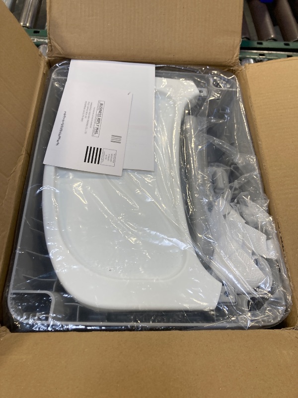 Photo 1 of 5 in 1 Foldable Baby High Chair,Convertible Highchair for Babies and Toddlers-Portable Infant Booster Seat,Carry Small Box,Dining Chair,Toddler High Chair with 5-Point Harness,Removable Tray-Grey