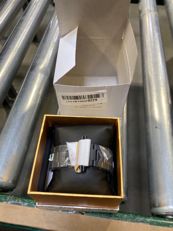 Photo 1 of FiNESTONE CRNS03-PRO Titanium Band for Apple Watch Ultra 3/2/1 49mm & Series 11/10 46mm, Grade 5 Titanium Ultra Band for Men With Secure Butterfly Clasp, Tool Free & Anti-Scratch iWatch Metal Strap Black,Mens Valentines Day Gifts