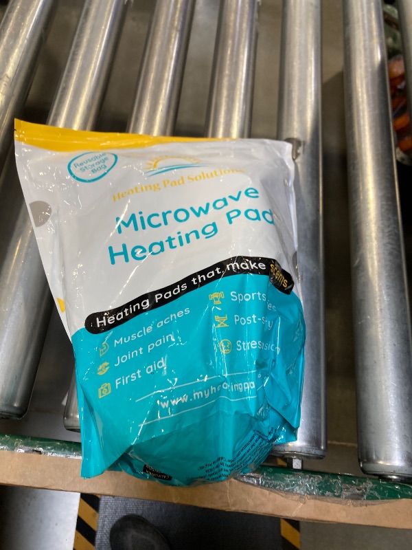 Photo 1 of Versatile Heated Neck Wrap Microwavable - Neck Warmer Microwave Heating Pad for Shoulders, Sore Muscles - 22 Inches - 1 Pack