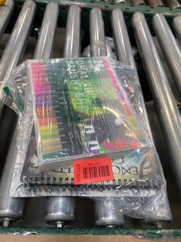 Photo 1 of 3Pcs Adult Coloring Book for Women Relaxation, 36 Colors Markers with Spiral Bound Adult Coloring Book for Women, 36 Dual Tip Colors Markers, Anxiety Relief Mindfulness Gifts(Cottage & Garden & House)