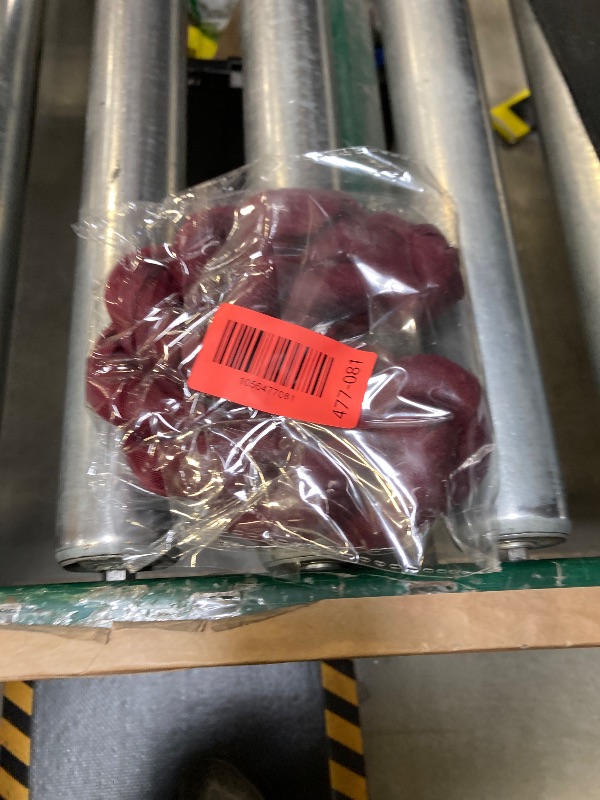 Photo 1 of  Burgundy Cheesecloth Table Runner 10ft 