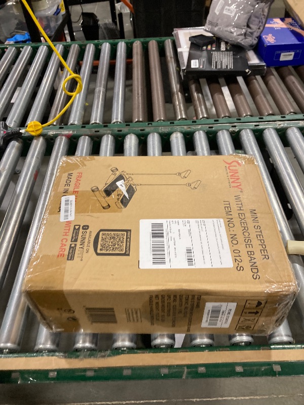 Photo 1 of Sunny Health & Fitness Mini Steppers for Exercise at Home, Stair Step Workout Machine with Resistance Bands, Full Body Cardio Equipment with Digital Monitor - No. 012 -S