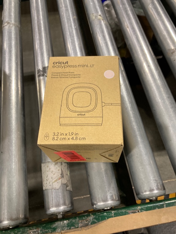 Photo 1 of Cricut EasyPress Mini™ LT - Blush Pink - Mini Heat Press for Pressing Shoes, Baby Clothes, T-Shirts, & More - Easy to Use with a Single Setting - Precision Tip - Compact & Portable Mini Iron