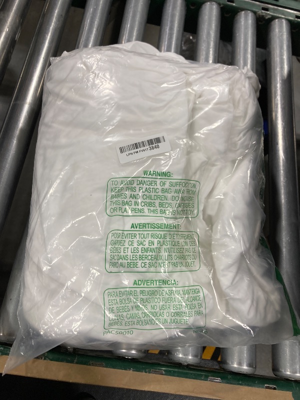 Photo 1 of California Design Den Queen Fitted Sheet Only - 100% Cotton 400 Thread Count Sateen, Deep Pocket Fitted Sheet Queen, No-Pop Off Elastic - White