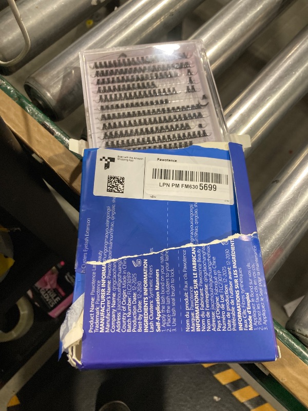 Photo 1 of Pawotence Lash Clusters 40D 280pcs Cluster Eyelash Extensions 9-16mm Mix Eyelash Clusters Lash Extension Individual Lashes for Self Application (40D, 0.07D, 9-16mm)