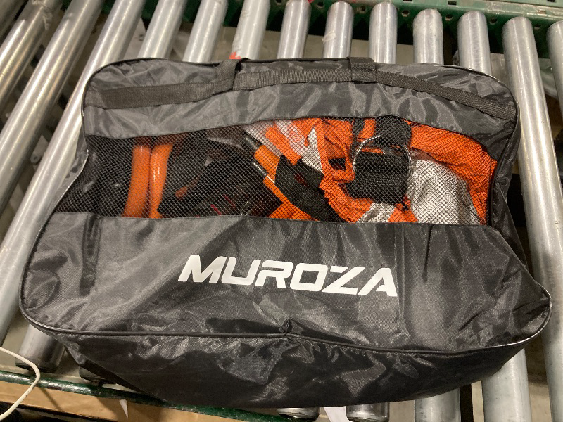 Photo 1 of MUROZA Agility Ladder, Agility Speed Training Equipment Set, 20ft Speed Ladder, 12 Soccer Cones, 4 Hurdles, Jump Rope, Running Parachute, Soccer Football Basketball Training Equipment Accessories