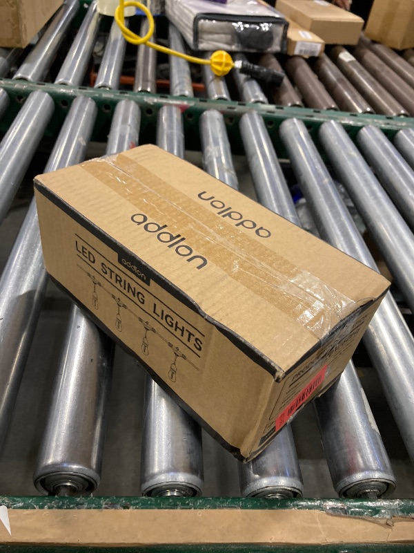 Photo 1 of addlon LED Outdoor String Lights 24FT with Edison Vintage Shatterproof Bulbs and Commercial Grade Weatherproof Strand - ETL Listed Heavy-Duty Decorative Cafe, Patio, Market Light