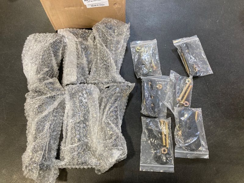 Photo 1 of Wlrrcwdttc 6 Pcs Adjustable Height Bed Support Legs 7.08-12.6 inch, Bed Frame Center Support Legs for Bed Frame/Bed Center Slat/Furniture, Heavy Duty Metal Bed Replacement Legs Bed Slats Support Legs