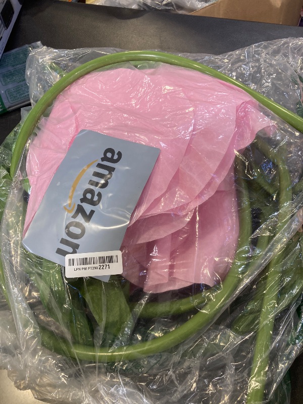 Photo 1 of 5.9 Ft Large Paper Artificial Flowers,Giant Flowers for Decoration,Standing Huge Handcrafted Poppy Flowers for Garden,Hotel,Office,Photography Props,Wedding,Art Gallery,Shop Window Display(Pink)