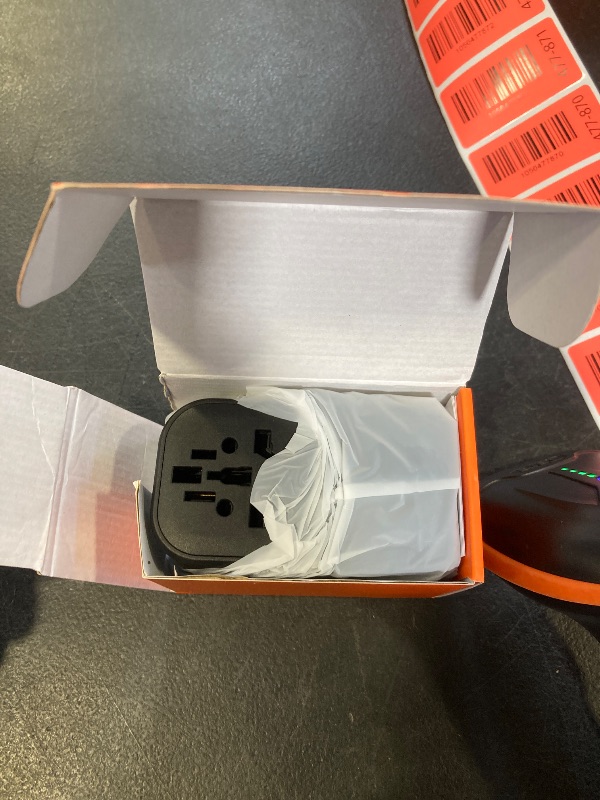 Photo 1 of 100W GaN Universal Travel Adapter International Power Adapter, with 5 USB(3 USB C) Charging Ports European Travel Plug Worldwide for US to Europe UK, EU, AU (Type C/G/A/I) Outlet Wall Charger